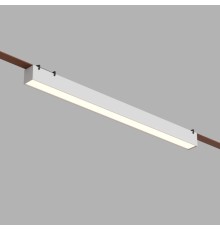 DK5676-WH Cветильник для трека-ремня Belty Smart, серия Linear, со светодиодом, L642*W40*H45мм, 48V DC, 24W, RA90, 120°, 2700-6000K, IP20, белый, алюминий
