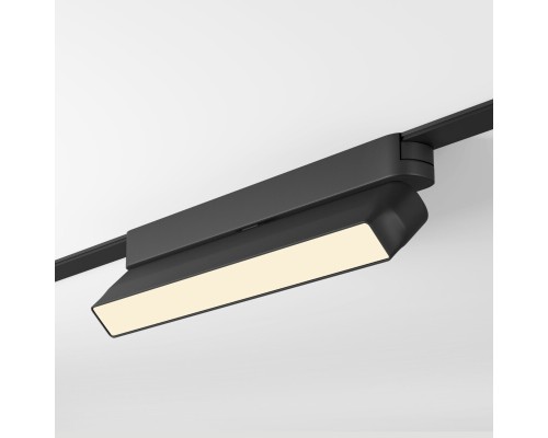 DK5303-BK Светильник для трека Air, серия Linear 3000 со светодиодом, L230*W26*H60мм, 48V DC, 9W, RA?90, 120°, 3000K, IP20, черный, алюминий