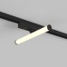 DK6438-BK Поворотный однофазный трековый светильник STROM со светодиодом L300mm 220V 10W 150° 3000K IP20 черный алюминий/акрил