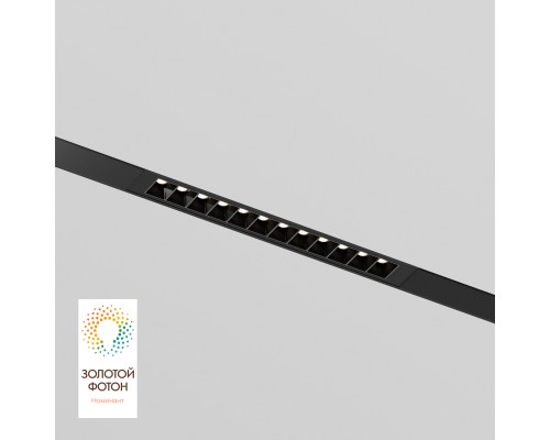 DK8001-BK Линейный светильник SMART LENS 9W DIM 3000K-6000K черный