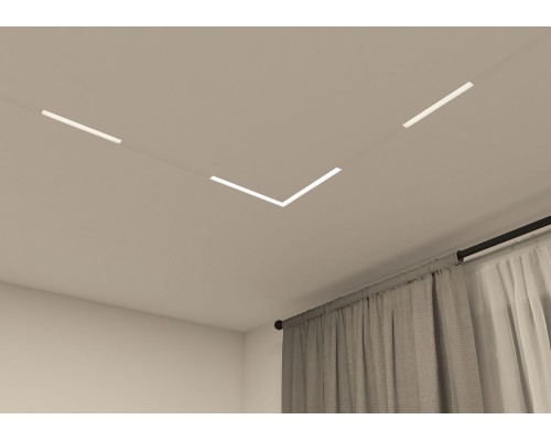 DK8014-WH Угловой светильник SMART LINEAR ANGLE 18W DIM 3000K-6000K, белый