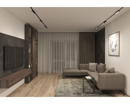 DK8009-BK Поворотный матовый светильни SMART 9W DIM 3000K-6000K черный