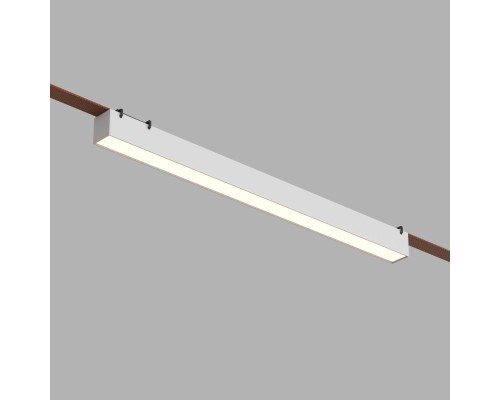 DK5576-WH Cветильник для трека-ремня Belty, серия Linear, со светодиодом, L642*W40*H45мм, 48V DC, 24W, RA90, 120°, 4000K, IP20, белый, алюминий