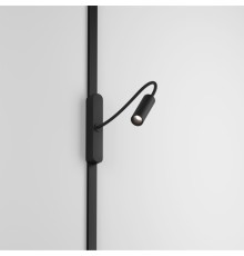 DK5343-BK Светильник для трека Air, серия Spot 4000 со светодиодом, ?26*495мм, 48V DC, 2W, RA?90, 24°, 4000K, IP20, черный, алюминий