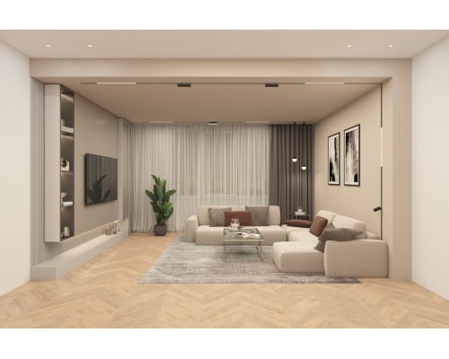 DK8009-BK Поворотный матовый светильни SMART 9W DIM 3000K-6000K черный