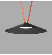 DK5568-BK Cветильник для трека-ремня Belty, серия Flow, со светодиодом, D600*H122мм, 48V DC, 24W, RA90, 120°, 4000K, IP20, черный, алюминий