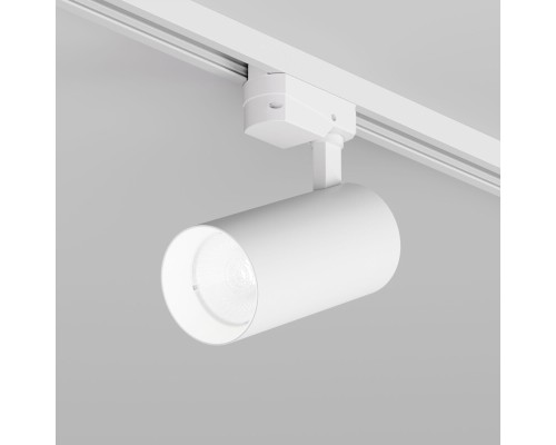 DK6454-WH Трековый светильник SOLID KOPER, 145мм, d70, 220V, LED 4000K, 24W, IP20, белый, алюминий