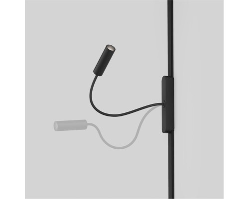 DK5343-BK Светильник для трека Air, серия Spot 4000 со светодиодом, ?26*495мм, 48V DC, 2W, RA?90, 24°, 4000K, IP20, черный, алюминий