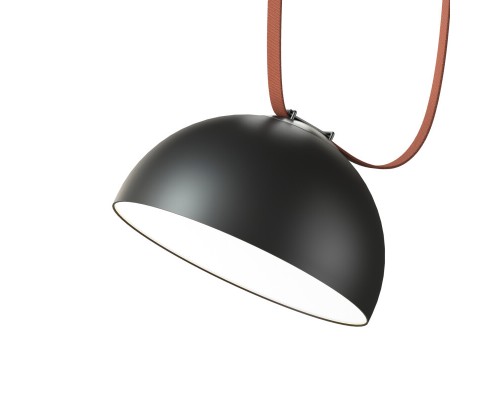 DK5562-BK Cветильник для трека-ремня Belty, серия Flow со светодиодом, D300*H171мм, 48V DC, 28W, RA90, 120°, 4000K, IP20, черный, алюминий