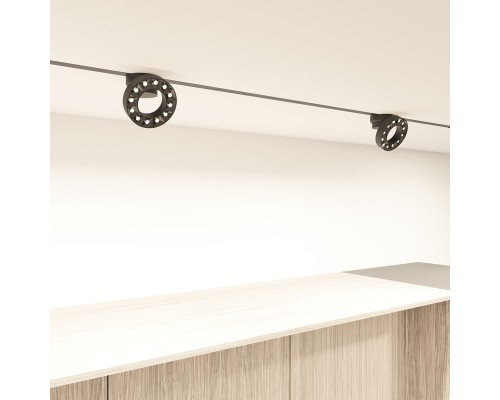 DK8030-BK Акцентный светильник SMART GRILL 12W DIM 3000K-6000K черный