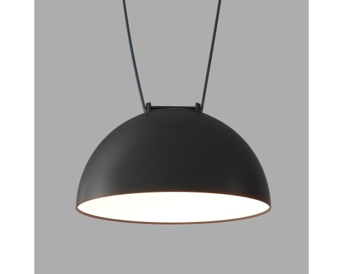 DK5660-BK Cветильник для трека-ремня Belty Smart, серия Flow со светодиодом, D220*H117мм, 48V DC, 24W, RA90, 120°, 3000-5700K, IP20, черный, алюминий