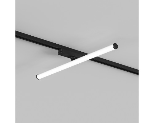 DK6648-BK Поворотный однофазный трековый светильник STROM со светодиодом L600mm 220V 15W 150° 4000K IP20 черный алюминий/акрил