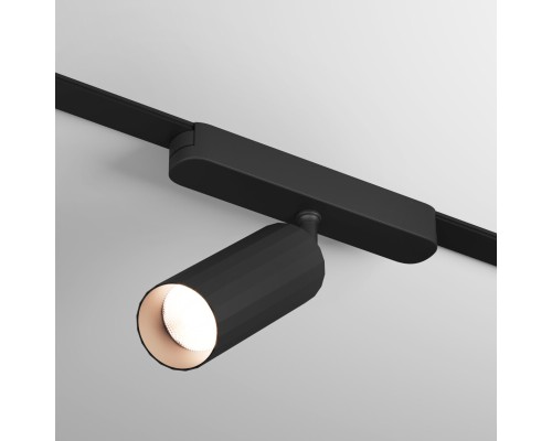 DK5310-BK Светильник для трека Air, серия Spot 3000 со светодиодом, ?40*H147мм, 48V DC, 7W, RA?95, 24°, 3000K, IP20, черный, алюминий