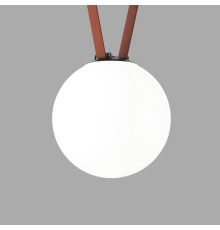 DK5554-BK Cветильник для трека-ремня Belty, серия Orb, со светодиодом, D230*H236мм, 48V DC, 15W, RA90, 120°, 4000K, IP20, черный, акрил