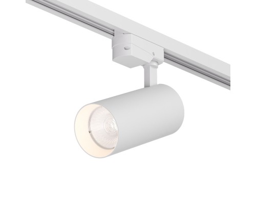 DK6453-WH Трековый светильник SOLID KOPER, 145мм, d70, 220V, LED 3000K, 24W, IP20, белый, алюминий