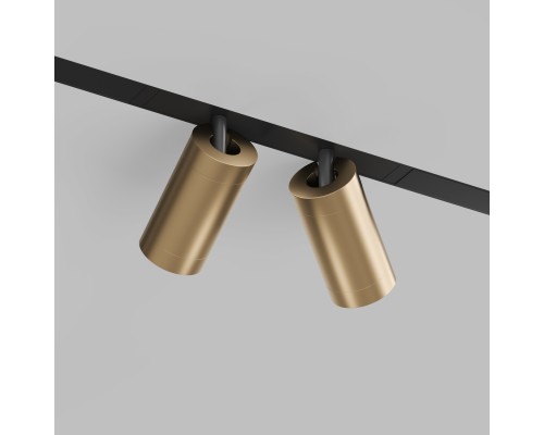 DK8012-BG Акцентный светильник SMART SPOT DOUBLE 2x9W DIM 3000K-6000K, матовое золото с черным