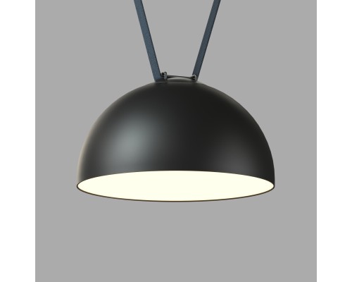 DK5662-BK Cветильник для трека-ремня Belty Smart, серия Flow со светодиодом, D300*H171мм, 48V DC, 28W, RA90, 120°, 3000-5700K, IP20, черный, алюминий