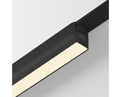 DK5300-BK Светильник для трека Air, серия Linear 3000 со светодиодом, L230*W26*H36мм, 48V DC, 9W, RA?90, 120°, 3000K, IP20, черный, алюминий