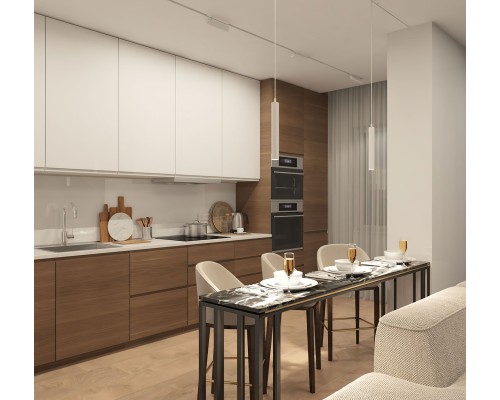 DK8008-WH Подвесной светильник SMART SPOT 9W DIM 2700K-6000K белый