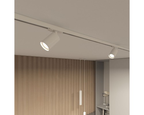 DK6201-WH Трековый светильник IP 20, 15 Вт, GU5.3, белый, алюминий