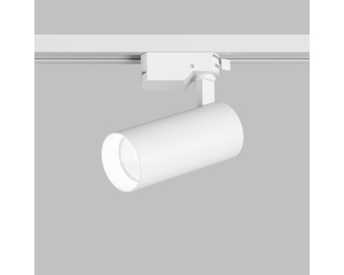 DK6452-WH Трековый светильник SOLID KOPER, 135мм, d60, 220V, LED 4000K, 15W, IP20, белый, алюминий