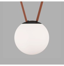 DK5552-BK Cветильник для трека-ремня Belty, серия Orb, со светодиодом, D180*H181мм, 48V DC, 10W, RA90, 120°, 4000K, IP20, белый, акрил