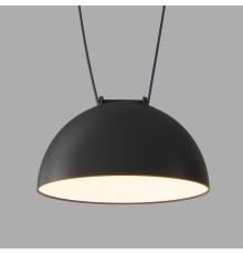 DK5561-BK Cветильник для трека-ремня Belty, серия Flow со светодиодом, D220*H117мм, 48V DC, 24W, RA90, 120°, 3000K, IP20, черный, алюминий