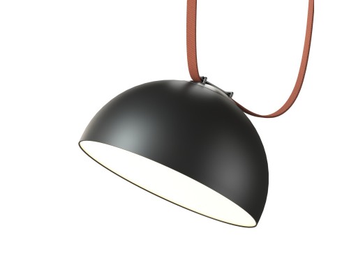 DK5662-BK Cветильник для трека-ремня Belty Smart, серия Flow со светодиодом, D300*H171мм, 48V DC, 28W, RA90, 120°, 3000-5700K, IP20, черный, алюминий