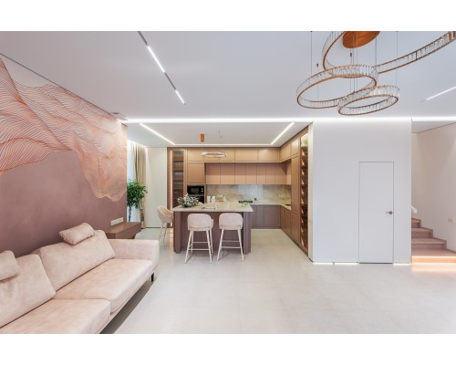 DK8005-WH Линейный светильник SMART LINEAR 27W DIM 3000K-6000K белый