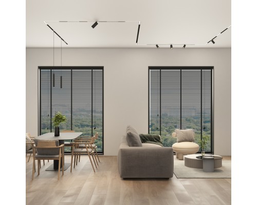 DK8114-BK Угловой светильник SIMPLE LINEAR 18W 3000K, черный