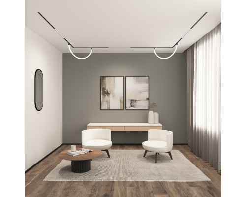 DK8005-BK Линейный светильник SMART LINEAR 27W DIM 3000K-6000K черный