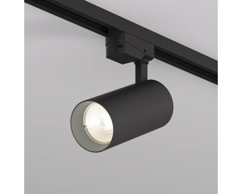 DK6453-BK Трековый светильник SOLID KOPER, 145мм, d70, 220V, LED 3000K, 24W, IP20, черный, алюминий