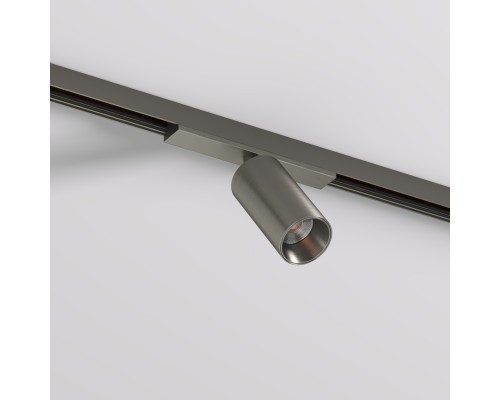 DK5740-DN Светильник для трека SHINE SPOT со светодиодом, D35*H70, 48V DC, 6W, RA?90, 3000K, IP20, темный никель, алюминий