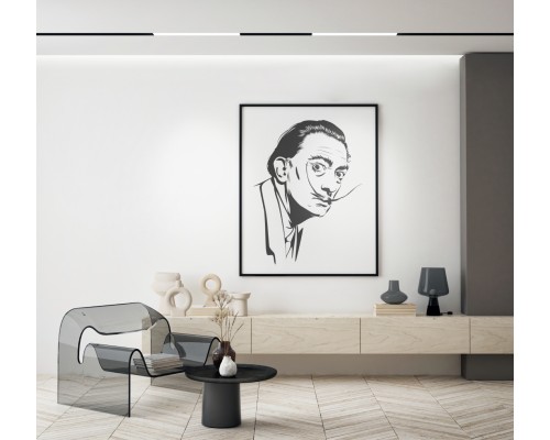 DK8005-BK Линейный светильник SMART LINEAR 27W DIM 3000K-6000K черный