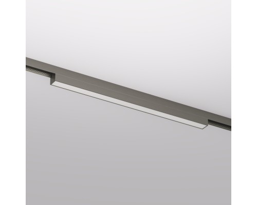 DK5751-DN Светильник для трека SHINE LINEAR со светодиодом, L301*W19*H27, 48V DC, 12W, RA?90, 3000K, IP20, темный никель, алюминий