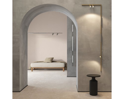 DK5741-DN Светильник для трека SHINE SPOT со светодиодом, D45*H100, 48V DC, 10W, RA?90, 3000K, IP20, темный никель, алюминий