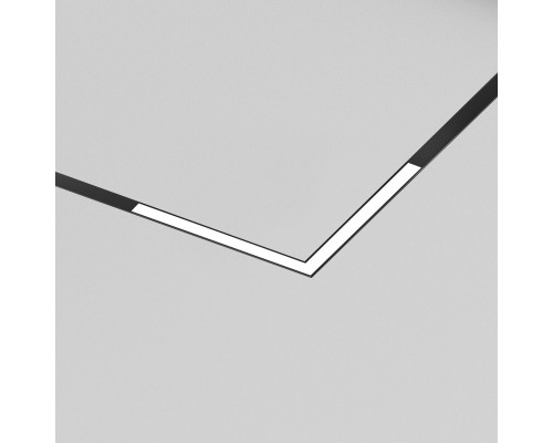 DK8314-BK Линейный угловой светильник-коннектор SMART LINEAR ZigBee, 18 Вт, 2700–6500K, 120°, Ra90, 100–265VAC, алюминий, черный