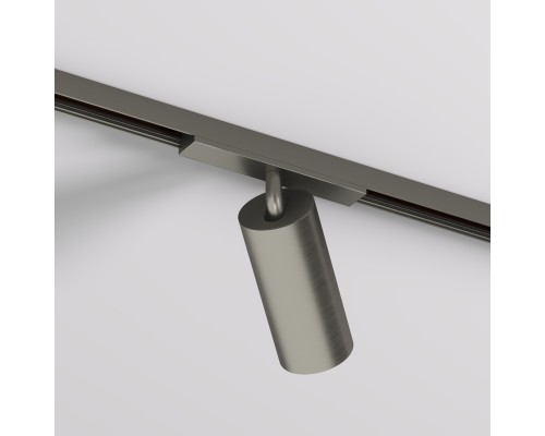DK5741-DN Светильник для трека SHINE SPOT со светодиодом, D45*H100, 48V DC, 10W, RA?90, 3000K, IP20, темный никель, алюминий