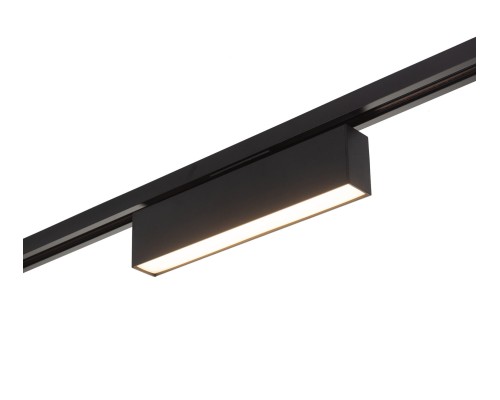 DK6430-BK Трековый светильник IP 20, 10 Вт, LED 3000, черный, алюминий