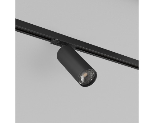 DK6202-BK Трековый светильник IP 20, 15 Вт, GU10, черный, алюминий