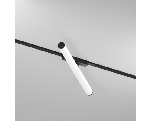 DK5355-BK Светильник для трека Air, серия Ray 4000 со светодиодом, L500*W35*H79mm,?33, 48V DC, 12W, RA?90, 120°, 4000K, IP20, черный, алюминий