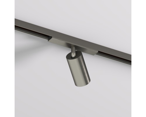 DK5740-DN Светильник для трека SHINE SPOT со светодиодом, D35*H70, 48V DC, 6W, RA?90, 3000K, IP20, темный никель, алюминий