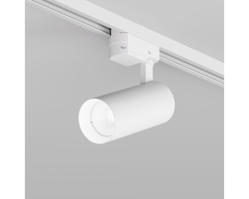 DK6452-WH Трековый светильник SOLID KOPER, 135мм, d60, 220V, LED 4000K, 15W, IP20, белый, алюминий