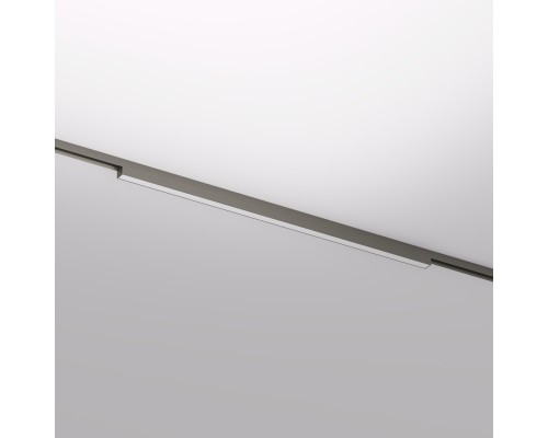 DK5752-DN Светильник для трека SHINE LINEAR со светодиодом, L601*W19*H27, 48V DC, 24W, RA?90, 3000K, IP20, темный никель, алюминий