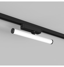 DK6448-BK Поворотный однофазный трековый светильник STROM со светодиодом L300mm 220V 10W 150° 4000K IP20 черный алюминий/акрил