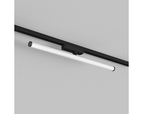 DK6648-BK Поворотный однофазный трековый светильник STROM со светодиодом L600mm 220V 15W 150° 4000K IP20 черный алюминий/акрил