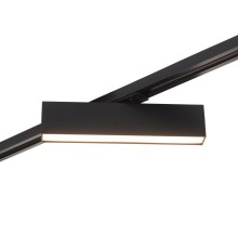 DK6430-BK Трековый светильник IP 20, 10 Вт, LED 3000, черный, алюминий