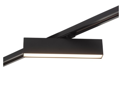 DK6430-BK Трековый светильник IP 20, 10 Вт, LED 3000, черный, алюминий