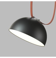 DK5662-BK Cветильник для трека-ремня Belty Smart, серия Flow со светодиодом, D300*H171мм, 48V DC, 28W, RA90, 120°, 3000-5700K, IP20, черный, алюминий