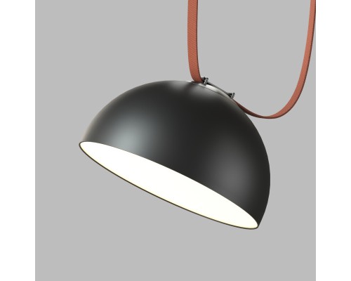 DK5662-BK Cветильник для трека-ремня Belty Smart, серия Flow со светодиодом, D300*H171мм, 48V DC, 28W, RA90, 120°, 3000-5700K, IP20, черный, алюминий